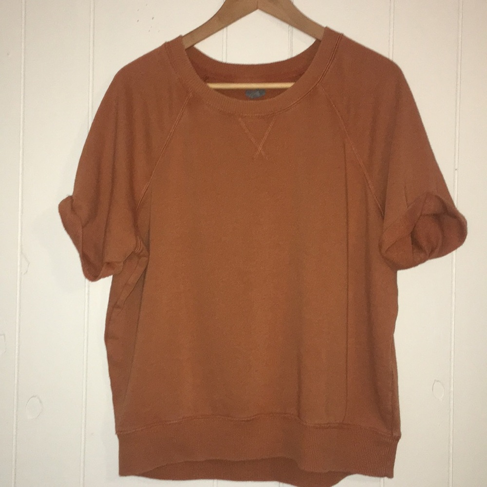 Aerie Short Sleeve Sweatshirt